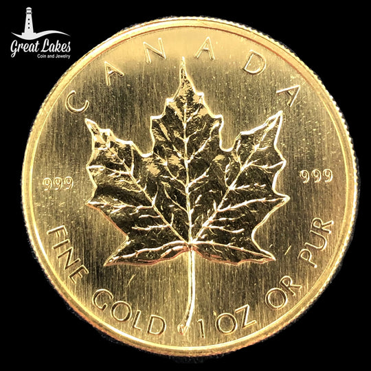 1982 1 oz Canadian Gold Maple