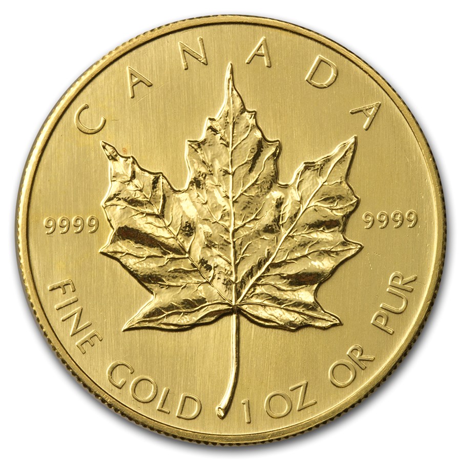 1985 Canadian 1 oz Gold Maple (Low Premium)