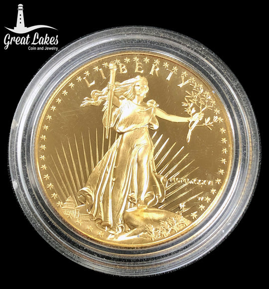 1986 Proof 1 oz American Gold Eagle (Cap Only)