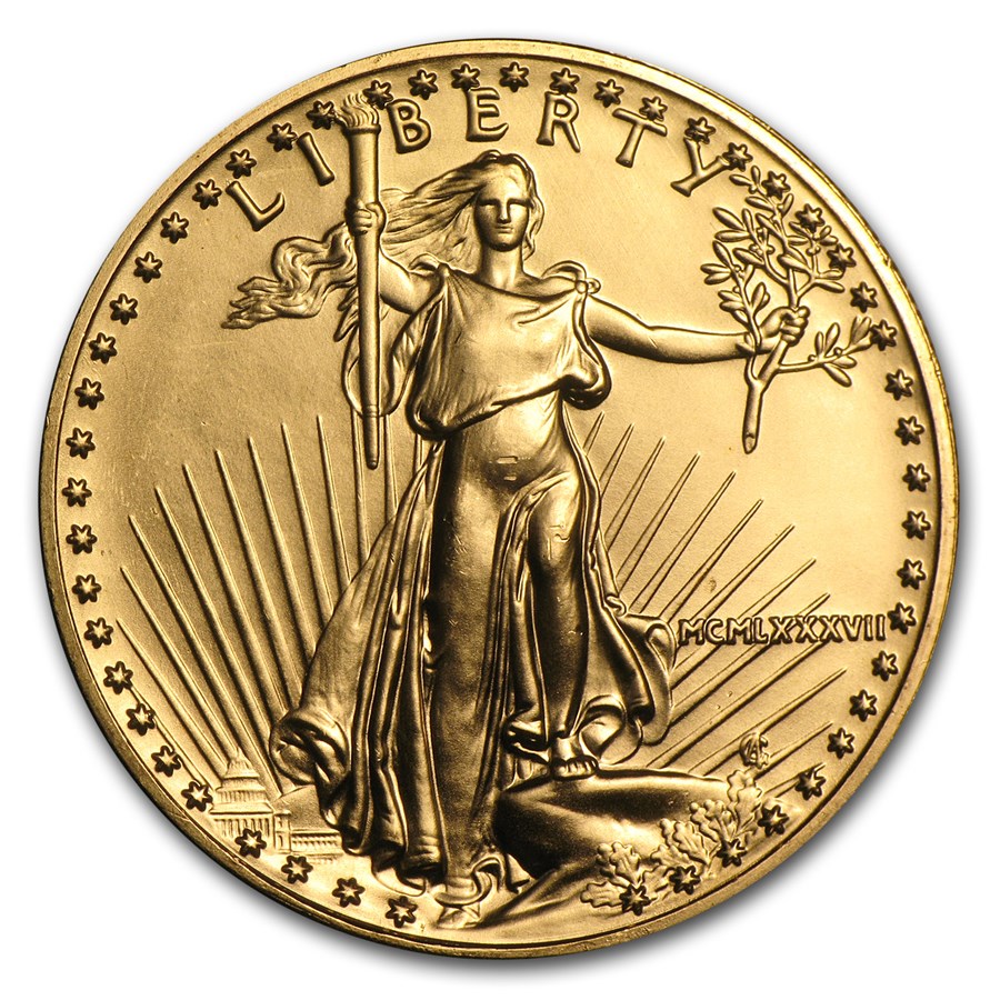 1987 1 oz American Gold Eagle (BU)