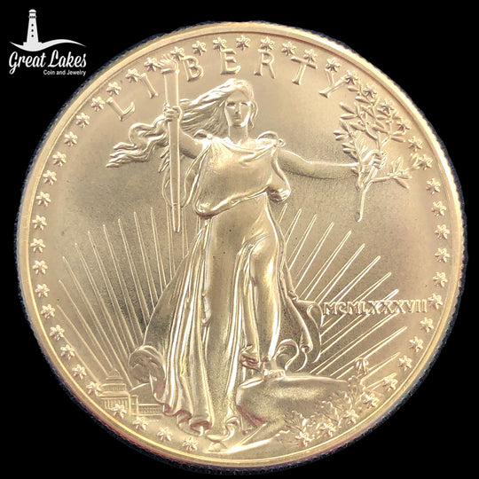 1987 1 oz American Gold Eagle (BU)