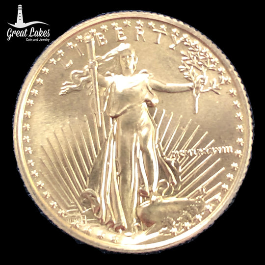 1988 1/4 oz American Gold Eagle (BU)