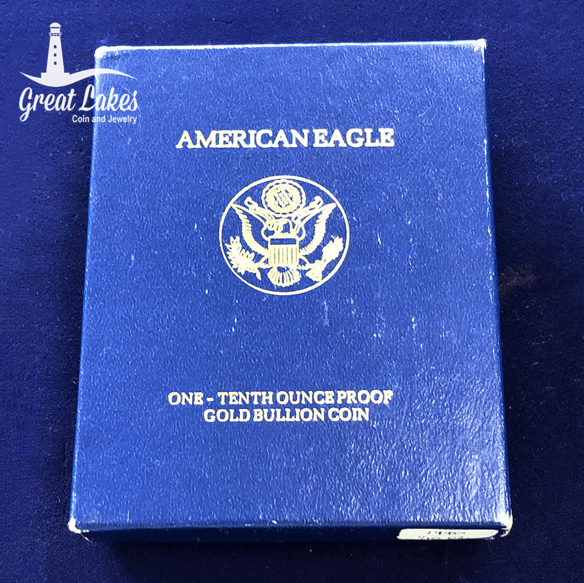 1990 Proof 1/10 American Gold Eagle (with Box &amp; CoA)