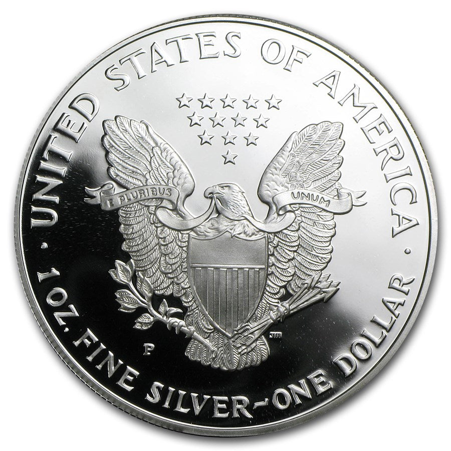 1 oz Proof American Silver Eagle (Random Year. With Box &amp; CoA)