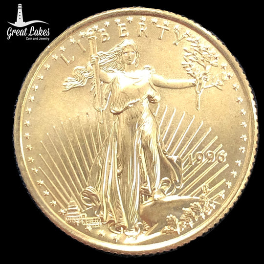 1996 1/4 oz American Gold Eagle (BU)