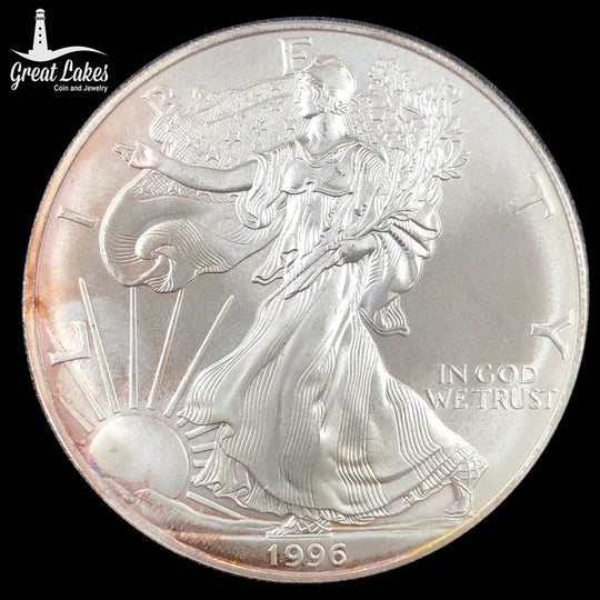 1996 1 oz American Silver Eagle Off Quality