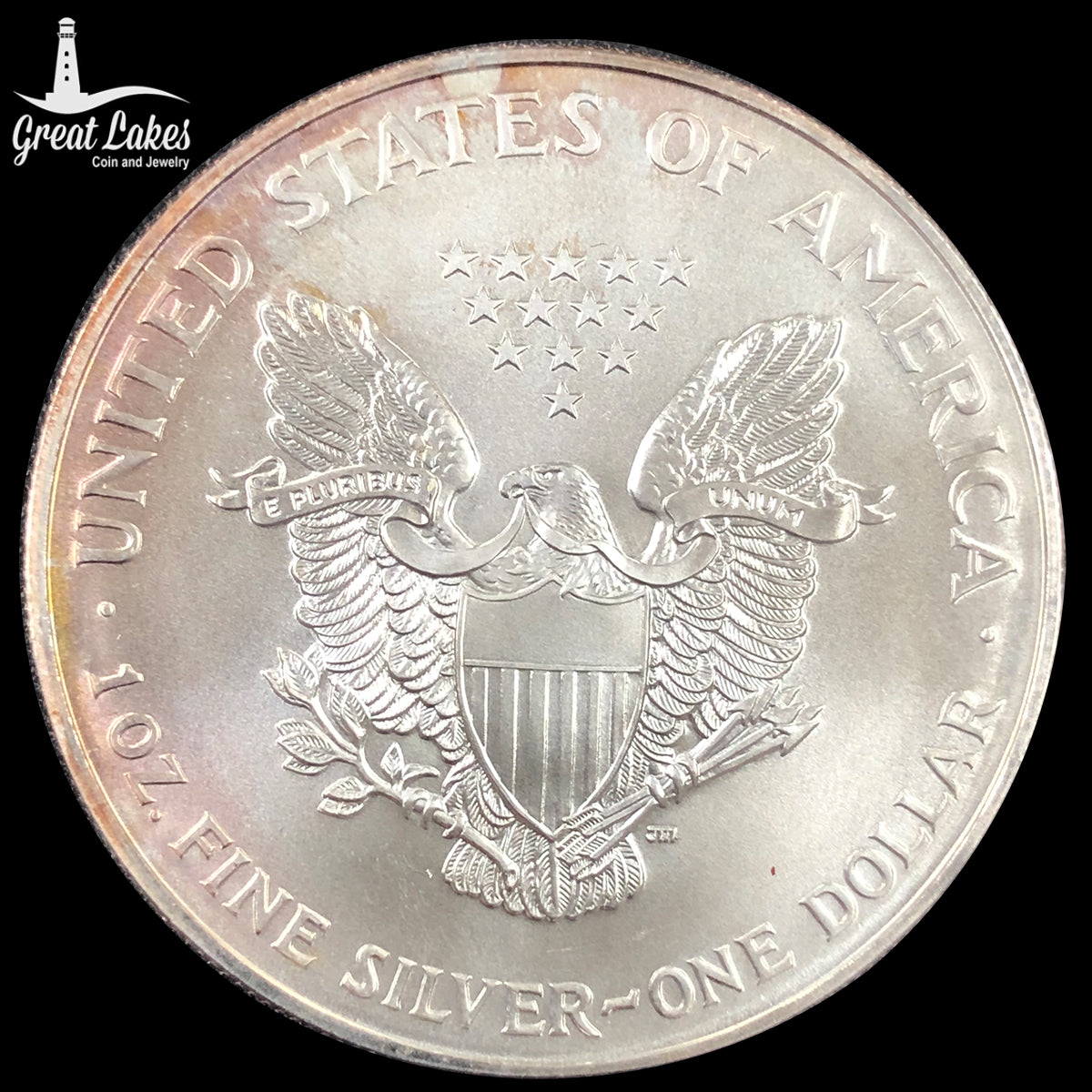 1996 1 oz American Silver Eagle Off Quality