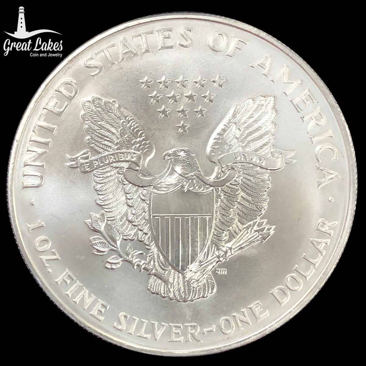 1996 1 oz American Silver Eagle BU (Off Quality)