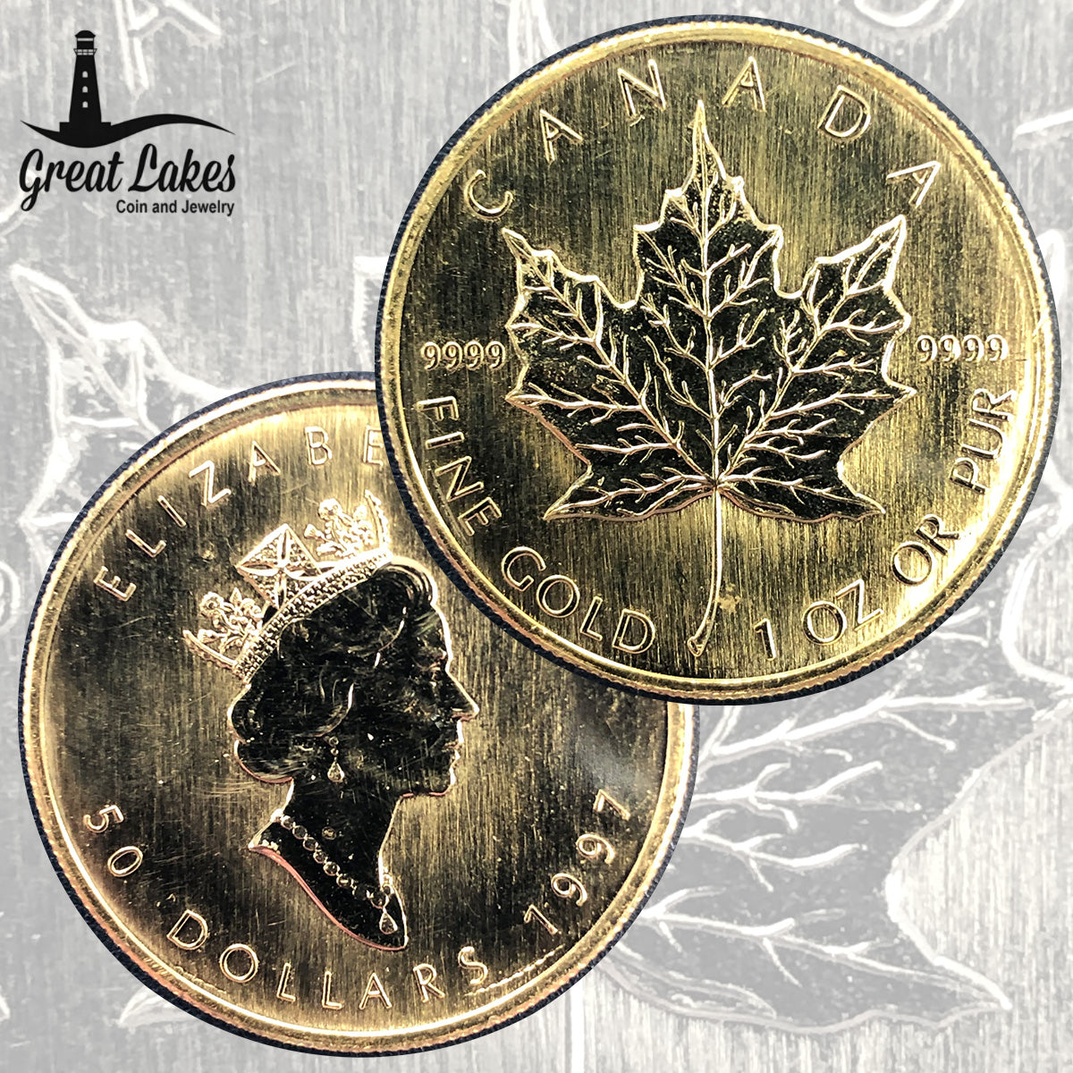 1997 Canadian 1 oz Gold Maple (BU)