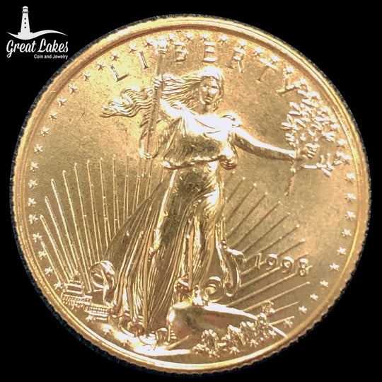 1998 1/4 oz American Gold Eagle (BU)