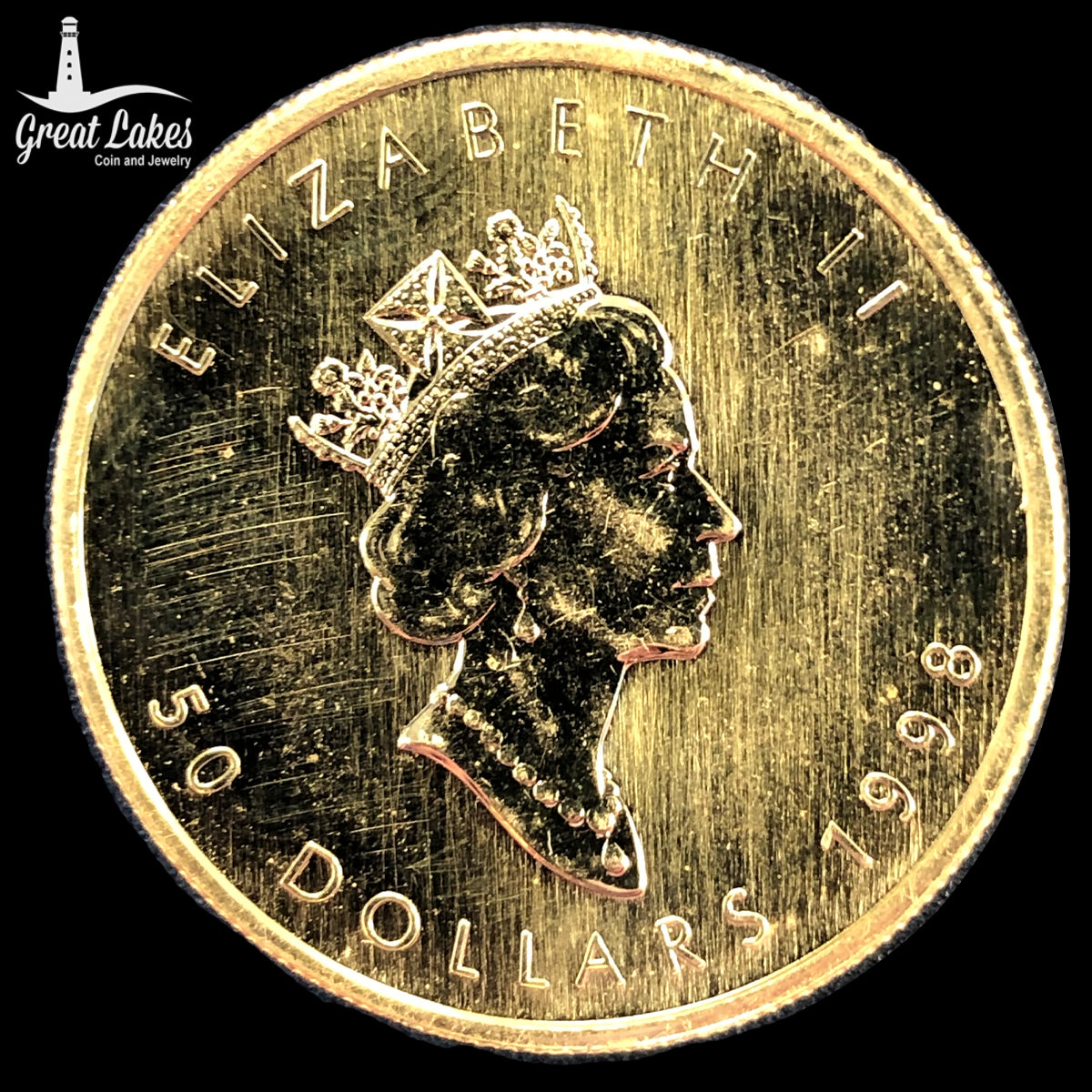 1998 1 oz Canadian Gold Maple