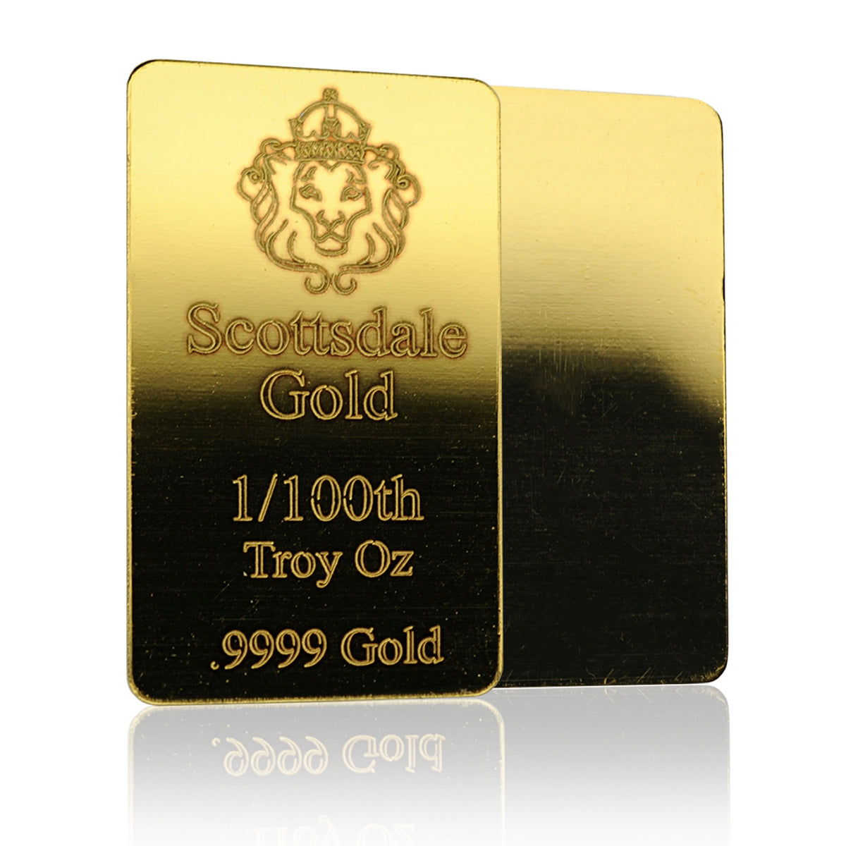 Scottsdale 1/100 oz Gold Bar