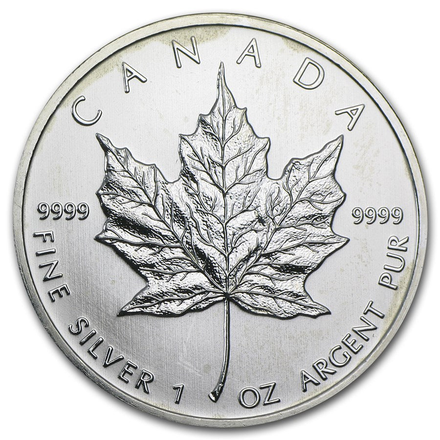 Canada 1 oz Silver Maple (Random Year) (Low Premium)