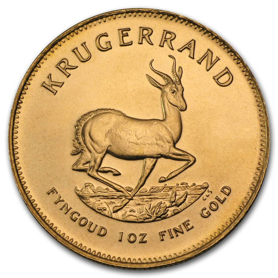 South African 1 oz Gold Krugerrand (4374910566423)