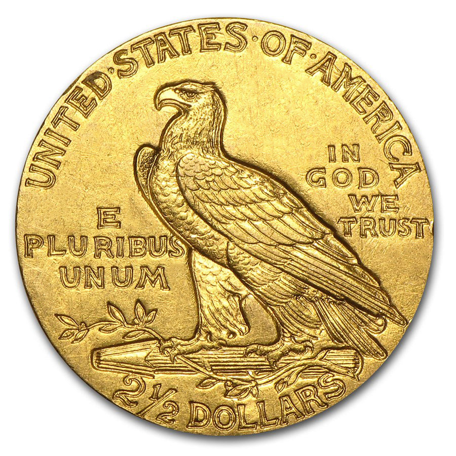 $2.50 Indian Gold Quarter Eagle Ex Jewelry