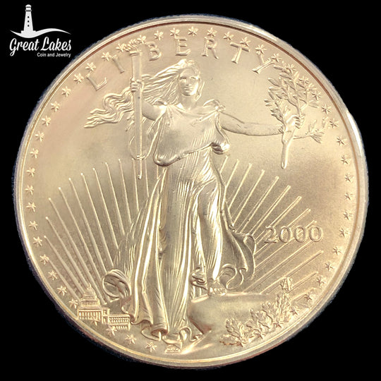 2000 1 oz American Gold Eagle (BU)