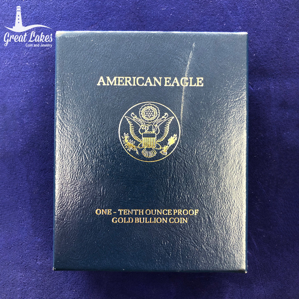 2002 1/10 Proof American Gold Eagle (With Box &amp; CoA)