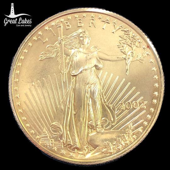 2002 1/2 oz American Gold Eagle (BU)