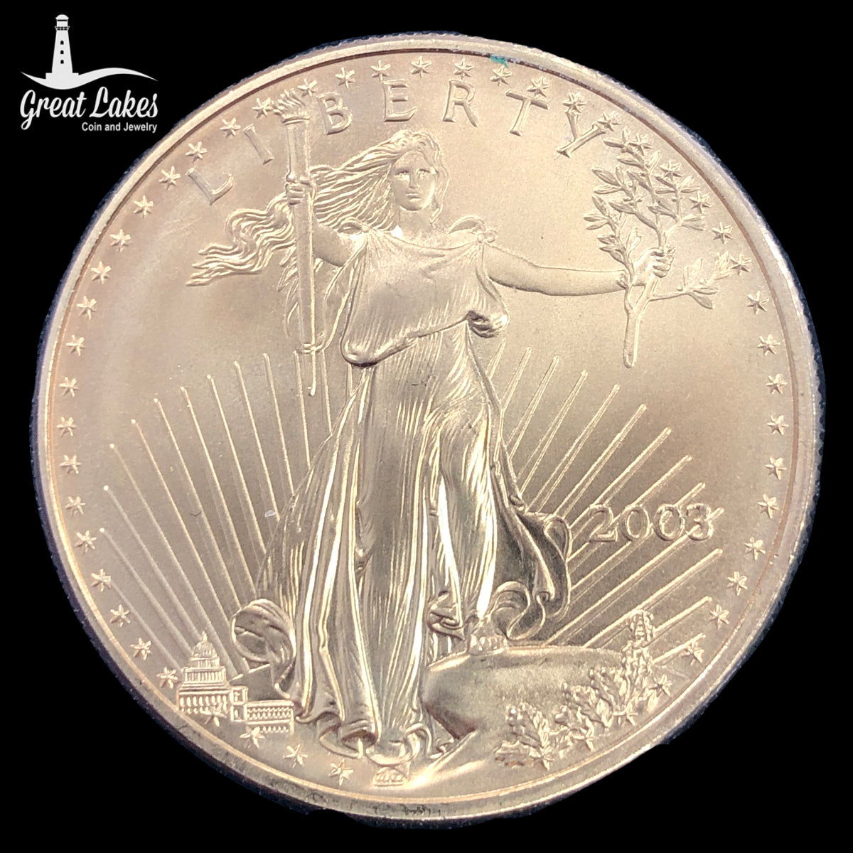 2003 1 oz American Gold Eagle (BU)