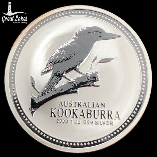 2003 Australia 1 oz Silver Kookaburra