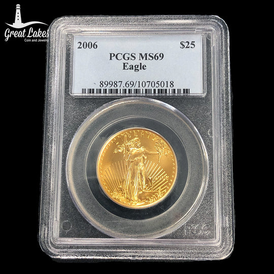 2006 1/2 oz American PCGS MS69