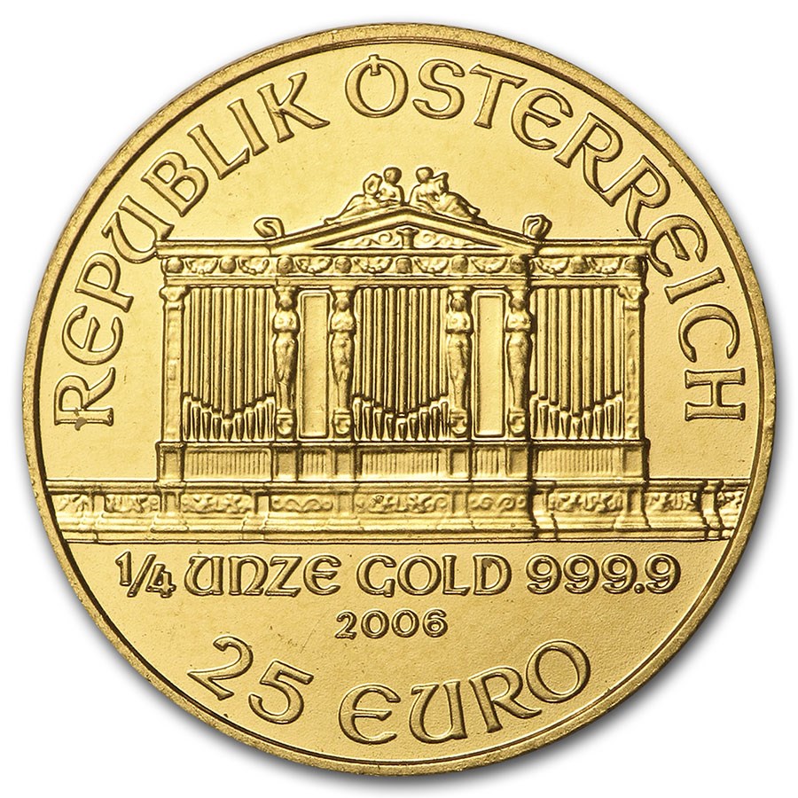 2006 Austrian 1/4 oz Gold Philharmonic