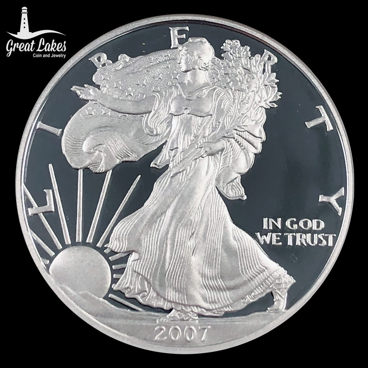 2007-W American Silver Eagle NGC PF70 Ultra Cameo