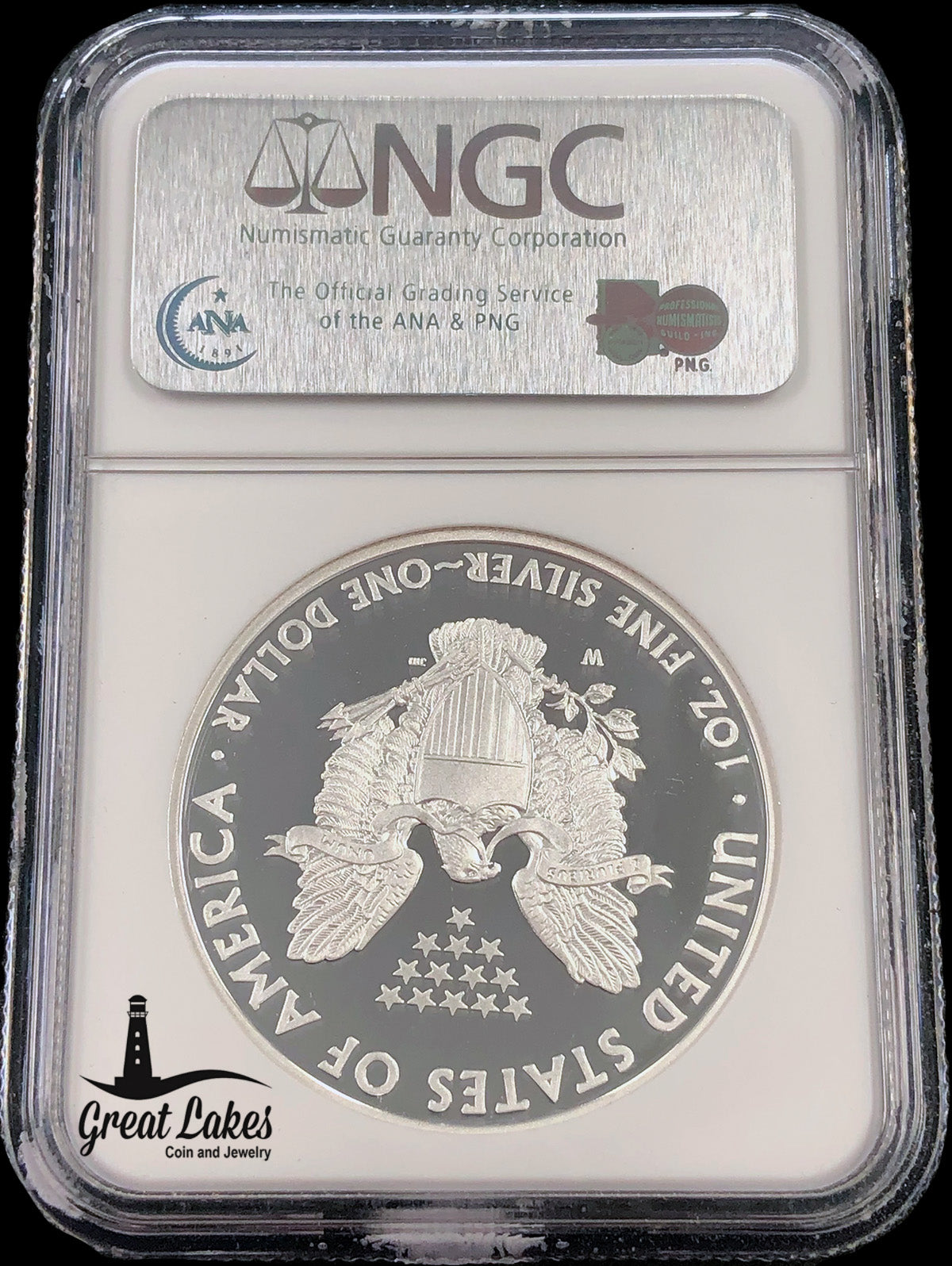 2008-W American Silver Eagle NGC PF70 Ultra Cameo