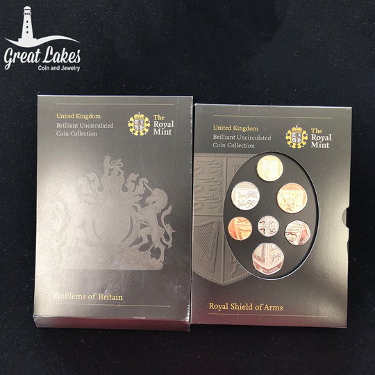2008 British Royal Shield of Arms Uncirculated Set