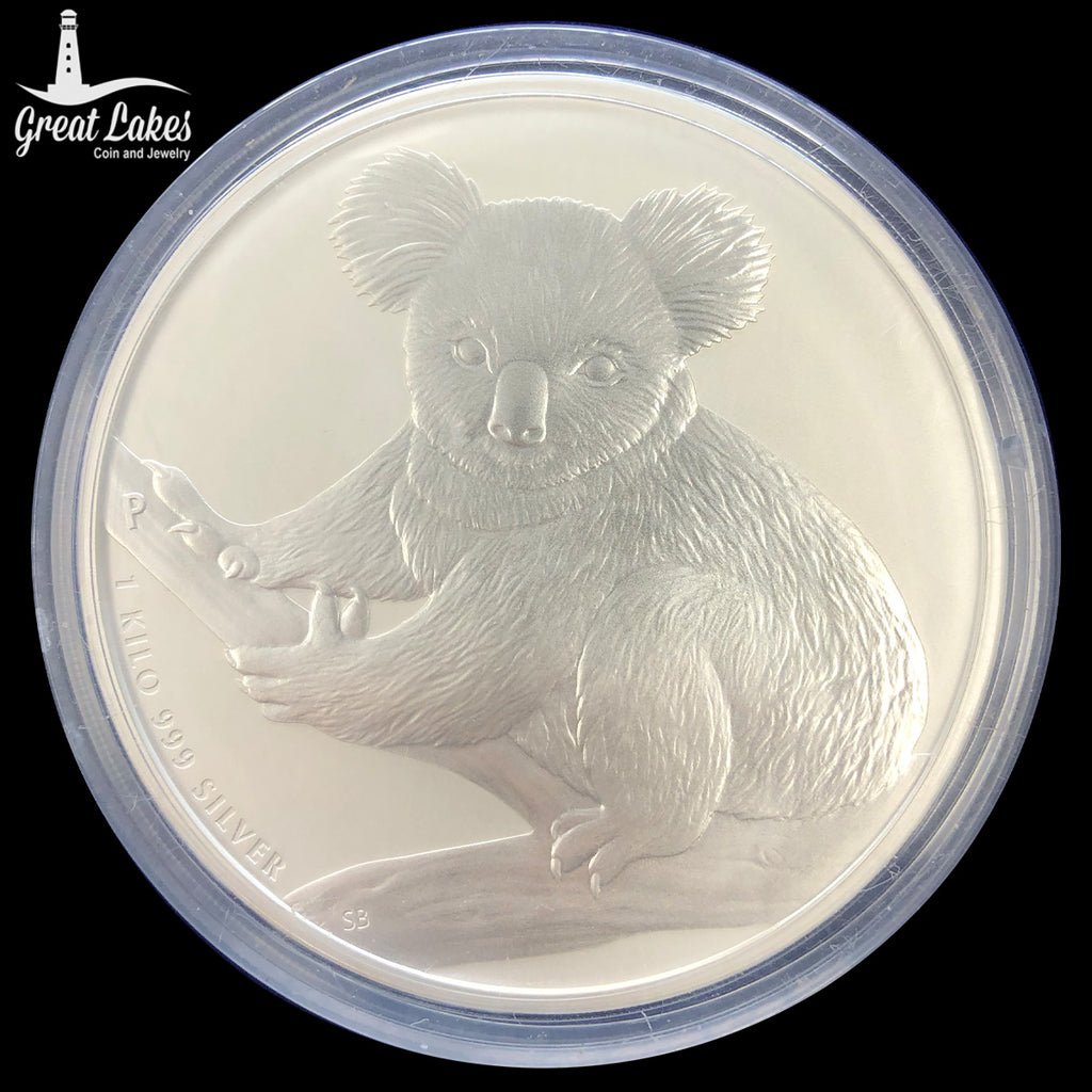 2009 Australian 1 Kilo Silver Koala (BU) - Great Lakes Coin