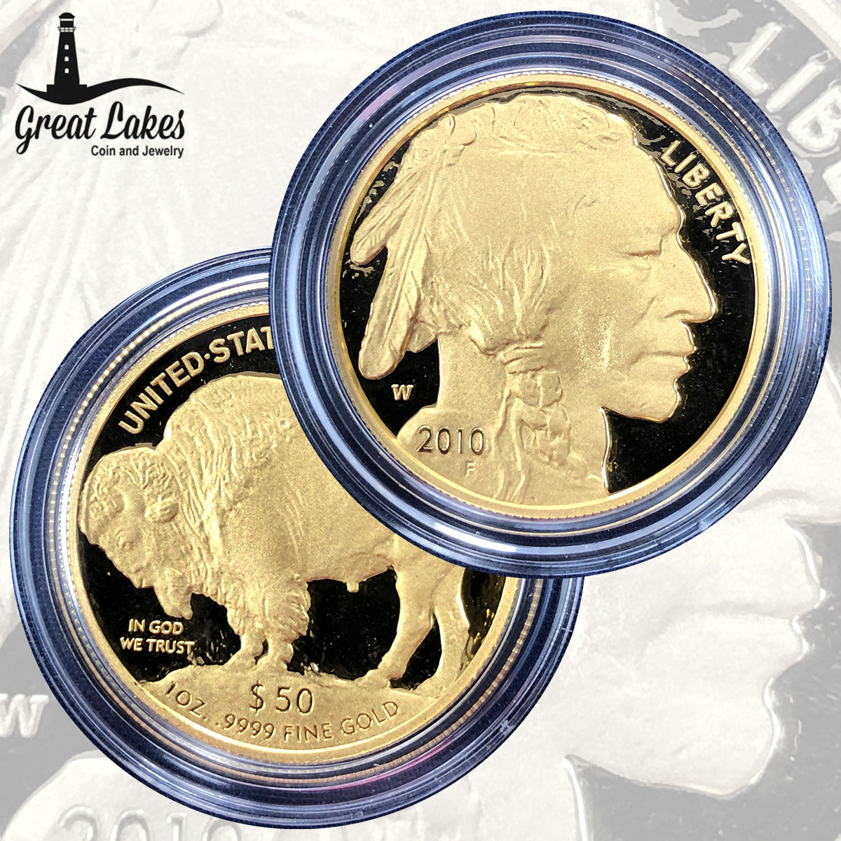 2010-W 1 oz Proof Gold Buffalo (In Cap Only)