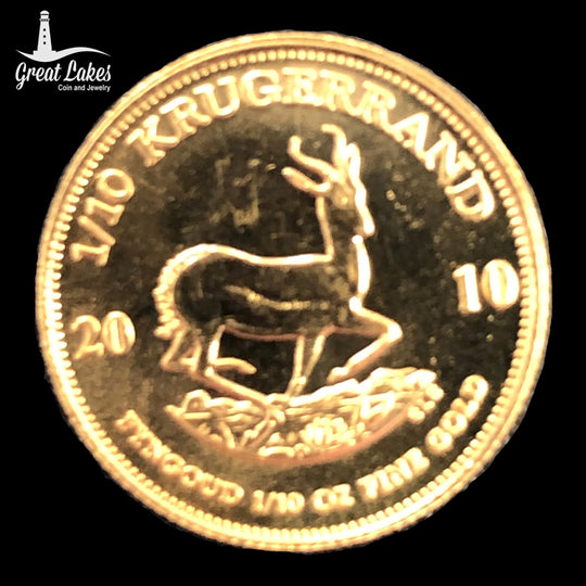 2010 1/10 oz Gold Krugerrand (Secondary Market)