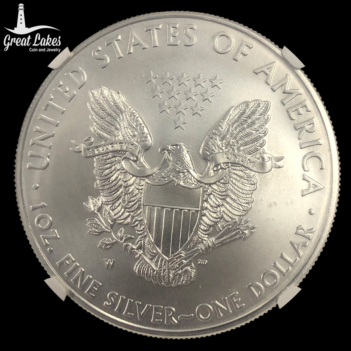 2011 W 1 oz American Silver Eagle NGC MS70 25th Anniversary