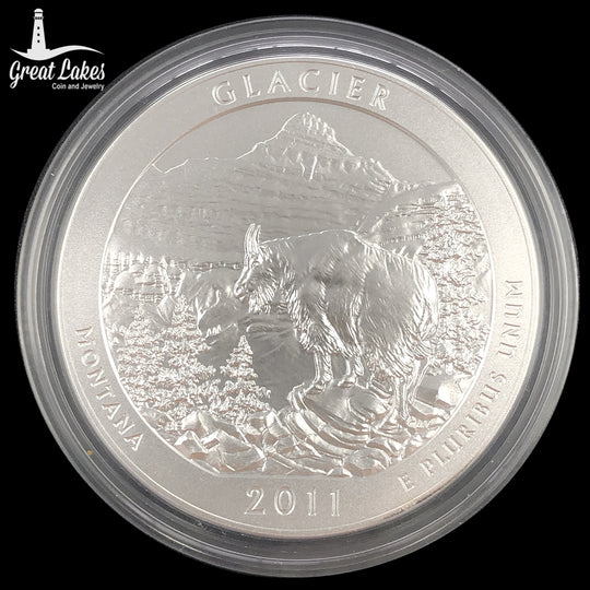 2011 America the Beautiful Glacier National Park 5 oz