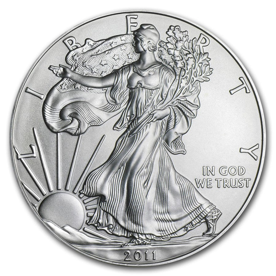 Tube of 2011 1 oz American Silver Eagles (20 Coins)