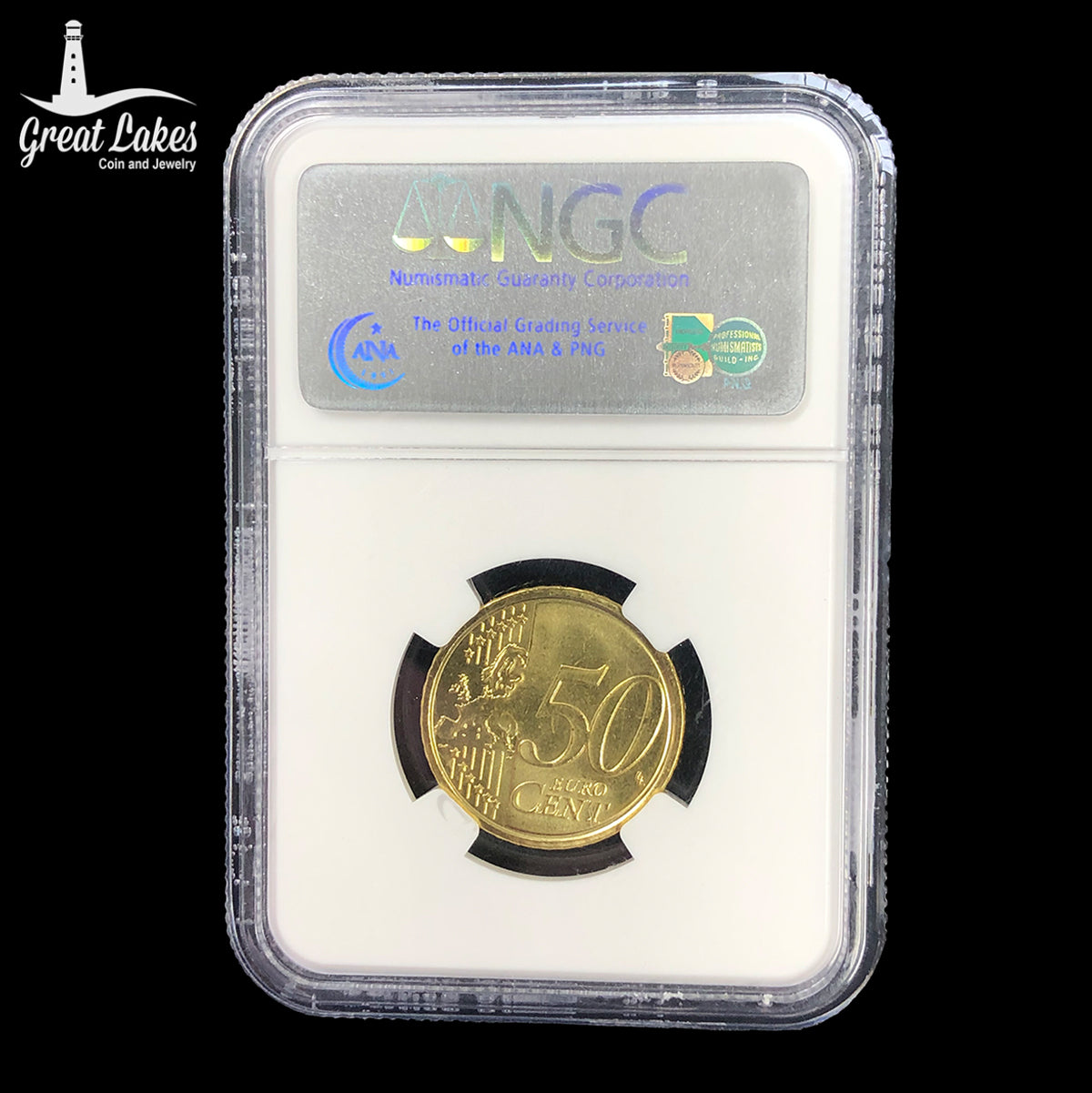 2012R Vatican 50C Pope Benedict XVI NGC Gem BU