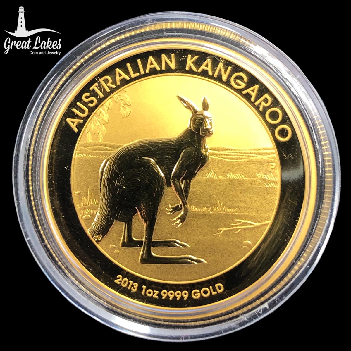 2013 Australian 1 oz Gold Kangaroo (BU)