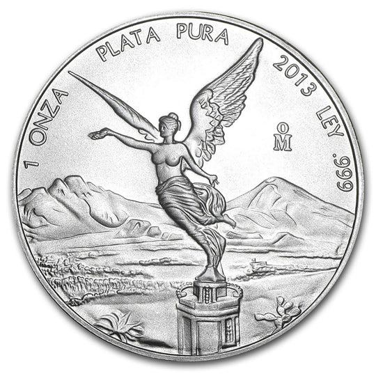 2013 1 oz Silver Libertad (Tube of 20) (BUs)