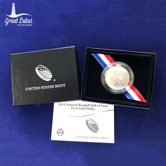 2014-S Proof Half Dollar (With Box & CoA)