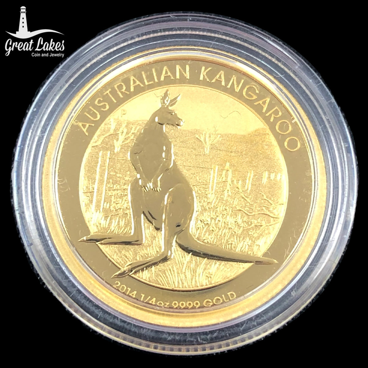 2014 1/4 oz Gold Kangaroo (BU)