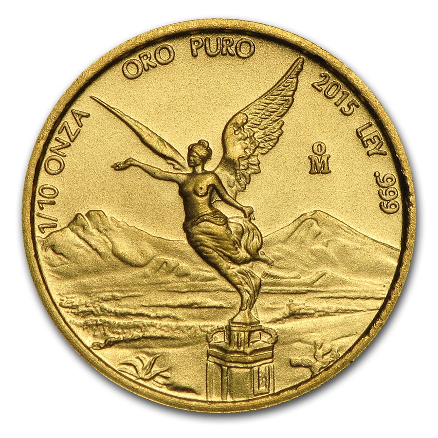 2015 Mexican 1/10 oz Gold Libertad