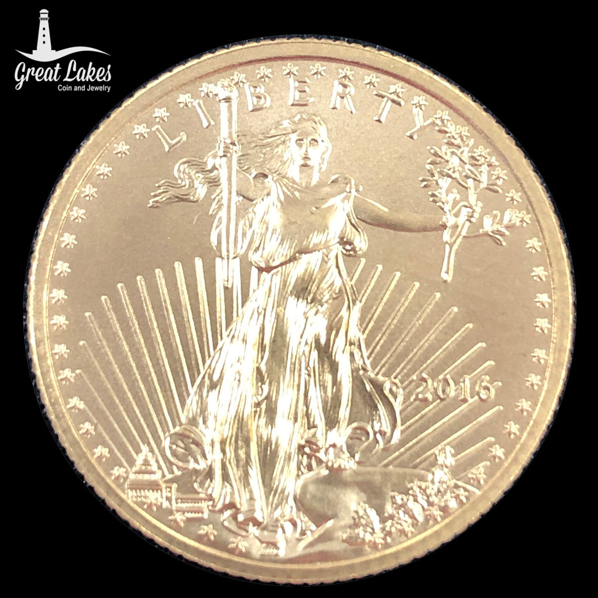 2016 1/4 oz American Gold Eagle (BU)