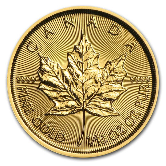 2017 1/10 oz Canadian Gold Maple (BU)