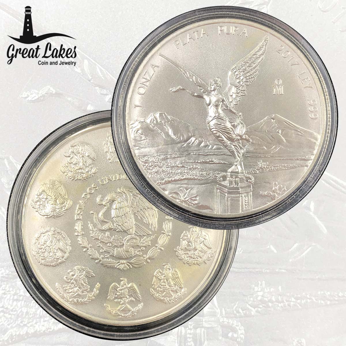 2017 Mexican 1 oz Silver Libertad (Off Quality)