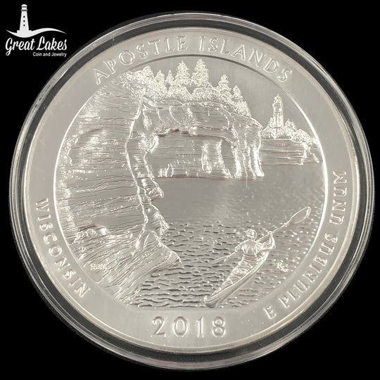 2018 America the Beautiful Apostle Islands National Lakeshore 5 oz