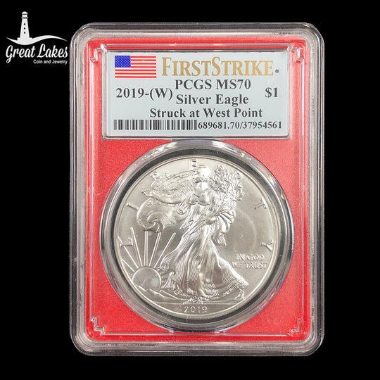2019-W 1 oz American Silver Eagle PCGS MS70 FS