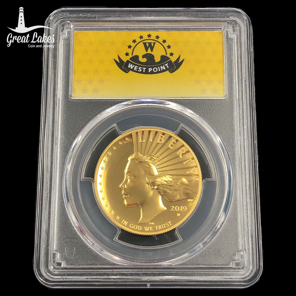 2019-W $100 Gold High Relief Liberty PCGS SP70PL Proof Like