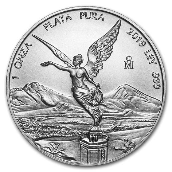 2019 Mexican 1 oz Silver Libertad (BU)