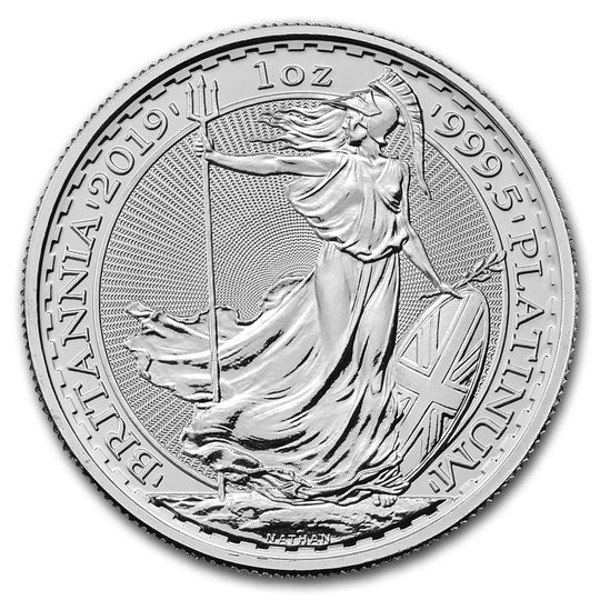 2019 Great Britain 1 oz Platinum Britannia