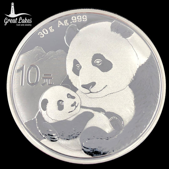 2019 Chinese 30 g Silver Panda